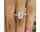 Sage - Radiant Cut 4.41 Carat Diamond Engagement Ring