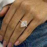 Journee Engagement Ring 2.50 Carat Yellow Gold