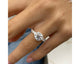 Eliza - Round Cut 3 Carat Diamond Engagement Ring