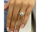 Josie - Round Cut 3.14 Carat Diamond Engagement Ring