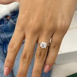 Darya Engagement Ring 2.07 Carat White Gold