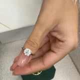 Darya Engagement Ring 2.07 Carat White Gold