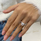 Darya Engagement Ring 2.50 Carat White Gold