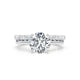 Darya Engagement Ring 2.50 Carat White Gold