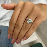 Freya Engagement Ring 3.52 Carat Rose Gold