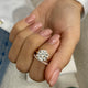 Freya Engagement Ring 3.52 Carat Rose Gold