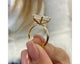PERY - Emerald Cut 5 Carat Diamond Engagement Ring