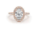 Alice - Oval Cut 3.45 Carat Diamond Engagement Ring