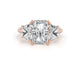 SHAYA - Radiant Cut 4 Carat Diamond Engagement Ring