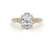 VIVI - Oval Cut 2.90 Carat Diamond Engagement Ring