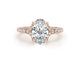 VIVI - Oval Cut 2.90 Carat Diamond Engagement Ring
