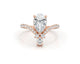 Estelle - Pear Cut 1.40 Carat Diamond Engagement Ring