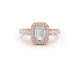Lennox - Round Cut 2 Carat Diamond Engagement Ring