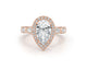 Amelie - Pear Cut 3.60 Carat Diamond Engagement Ring