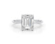 Karter - Emerald Cut 2 Carat Diamond Engagement Ring