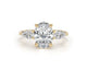 Bella - Oval Cut 3 Carat Diamond Engagement Ring