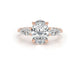 Bella - Oval Cut 3 Carat Diamond Engagement Ring