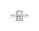 Marisol - Radiant Cut 4 Carat Diamond Engagement Ring