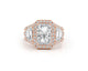 Anais - Radiant Cut 4.23 Carat Diamond Engagement Ring