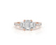 Jovie - Emerald Cut 1.80 Carat Diamond Engagement Ring