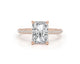 Leilany - Radiant Cut 3.60 Carat Diamond Engagement Ring