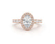 Liya - Oval Cut 3.01 Carat Diamond Engagement Ring