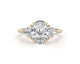 Liza - Oval Cut 3.94 Carat Diamond Engagement Ring