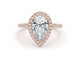 Natalie - Pear Cut 2.97 Carat Diamond Engagement Ring