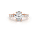 opal - Oval Cut 4 Carat Diamond Engagement Ring