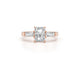 Reina - Radiant Cut 1.20 Carat Diamond Engagement Ring