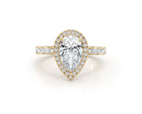 Tina - Pear Cut 3.26 Carat Diamond Engagement Ring