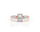 Zariyah - Radiant Cut 1.32 Carat Diamond Engagement Ring
