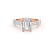 Alia - Emerald Cut 4.20 Carat Diamond Engagement Ring