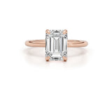 mey - Emerald Cut 3 Carat Diamond Engagement Ring