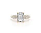 Naya - Emerald Cut 5.20 Carat Diamond Engagement Ring