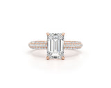 Naya - Emerald Cut 5.20 Carat Diamond Engagement Ring