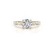 Capri - Round Cut 1.57 Carat Diamond Engagement Ring