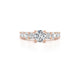 Lexie - Round Cut 2.20 Carat Diamond Engagement Ring