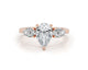 Sandra - Pear Cut 3.01 Carat Diamond Engagement Ring