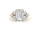 hadar - Emerald Cut 6.08 Carat Diamond Engagement Ring