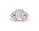 hadar - Emerald Cut 6.08 Carat Diamond Engagement Ring