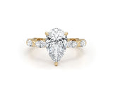 erin - Pear Cut 3.50 Carat Diamond Engagement Ring