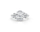 Ottilie - Oval Cut 2.70 Carat Diamond Engagement Ring