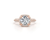 Fleur - Round Cut 1.94 Carat Diamond Engagement Ring