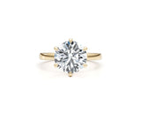 Romilly - Round Cut 3 Carat Diamond Engagement Ring