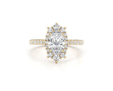 Lucia - Oval Cut 1.55 Carat Diamond Engagement Ring