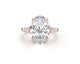 Gaya - Oval Cut 5.50 Carat Diamond Engagement Ring