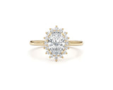 Margaret - Oval Cut 1.30 Carat Diamond Engagement Ring