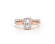 Reese-set - Radiant Cut 1.41 Carat Diamond