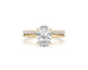 Molly-set - Oval Cut 2.05 Carat Diamond Engagement Ring